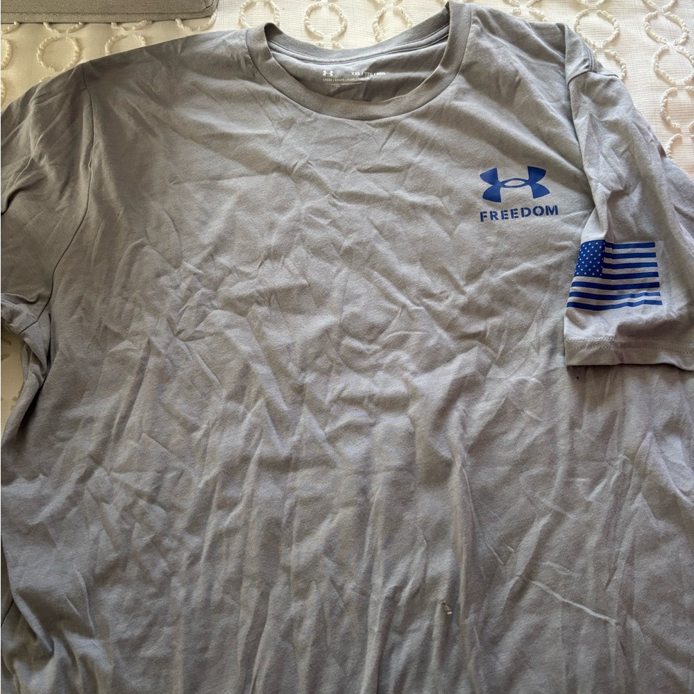 Under Armour Men's Gray Freedom T-Shirt